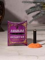 Набор ароматных кадильных свечей с подставкой №3: Гардения, Кедр, Фиалка (маленькие) 21 шт., длина 42 мм, диаметр 8мм