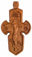 Крест нательный "Меч" из дерева (50х30 мм) (арт. 09996)