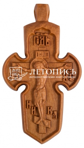 Крест нательный "Меч" из дерева (50х30 мм) (арт. 09996)