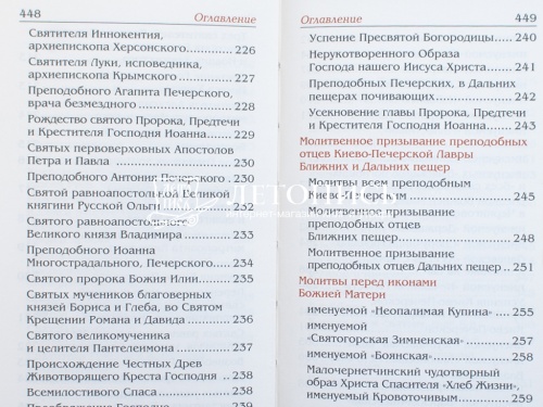 Молитвослов на русском языке. Переплет из искусственной кожи с тиснением (Арт. 18922) фото 10