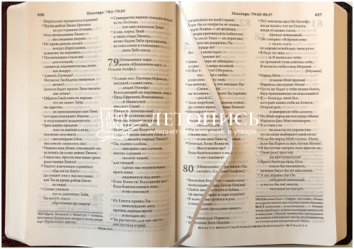Библия в переплете из экокожи, современный русский перевод (арт.11126) фото 9