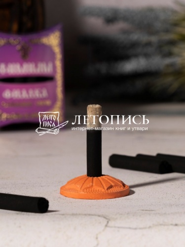 Набор ароматных кадильных свечей с тремя подставками №4: (маленькие) 21 шт., длина 42 мм, диаметр 8мм (арт. 19457) фото 3