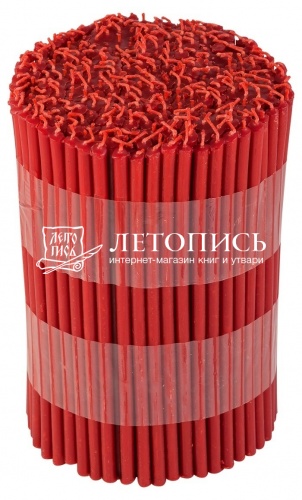 Свечи восковые Козельские красные № 60, 2 кг (церковные, содержание воска не менее 40%) фото 2