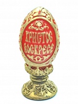 Свеча декоративная "Пасхальное яйцо" резное (арт. 13490)