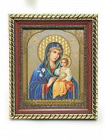 Икона Пресвятая Богородица "Неувядаемый Цвет" (арт. 17190)