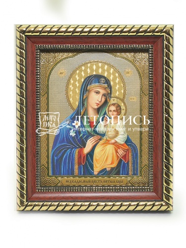 Икона Пресвятая Богородица "Неувядаемый Цвет" (арт. 17190)