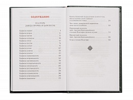 Псалтирь, заупокойная лития мирским чином, иные молитвословия (арт. 07458)