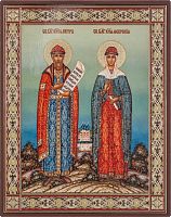 Икона "Благоверные князья Петр и Феврония Муромские"