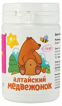 Алтайский медвежонок, драже с кальцием (укрепление костной ткани) 75 г
