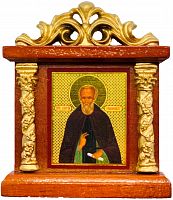 Икона "Святой преподобный Сергий Радонежский, чудотворец" (арт. 15916)