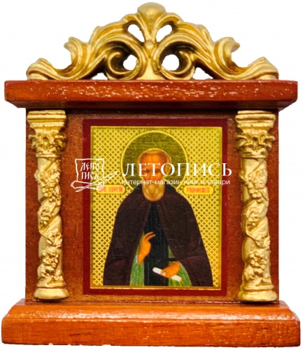 Икона "Святой преподобный Сергий Радонежский, чудотворец" (арт. 15916)