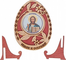 Благословение дома в форме яйца с иконой "Господь Вседержитель"