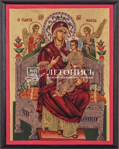 Икона греческая Божией Матери "Всецарица" (арт. 15465)