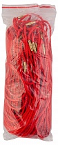Гайтан шелковый на закрутке (цвет красный, 2 мм., 60 см., 50 шт)