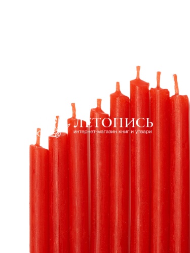 Набор Пасхальный: свечи красные "Пасхальные" - 3 уп. фото 7