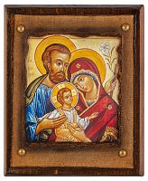 Греческая икона Святое Семейство