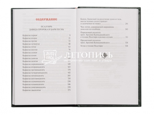 Псалтирь, заупокойная лития мирским чином, иные молитвословия (арт. 07458) фото 4