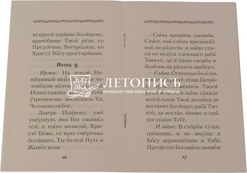 Канон за болящего (арт. 01995) фото 3