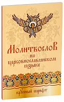 Молитвослов на церковнославянском языке, крупным шрифтом (арт. 08627)