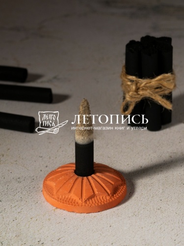 Набор ароматных кадильных свечей с тремя подставками №4: (маленькие) 21 шт., длина 42 мм, диаметр 8мм (арт. 19457) фото 8