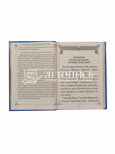 Псалтирь и каноны, чтомые об усопших (крупным шрифтом) (арт. 03661) фото 4