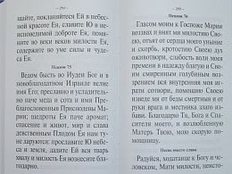 Молитвослов и Псалтирь ко Пресвятой Богородице крупным шрифтом (арт. 02393)