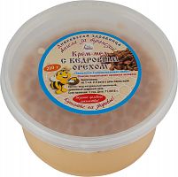 Крем-мед натуральный с кедровым орехом (целебное лакомство) 