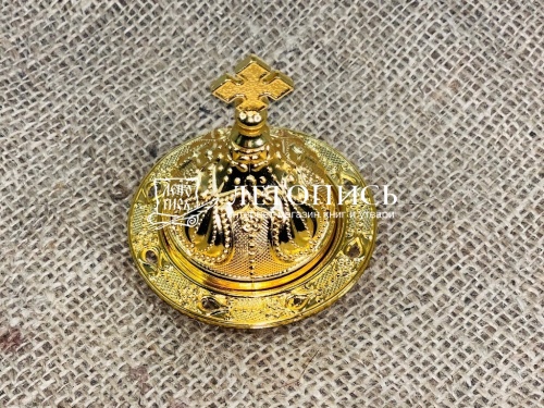 Кадильница металлическая, цвет "золото" (арт. 17456) фото 2