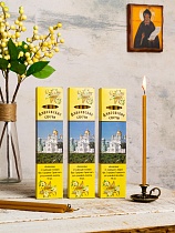 Свечи для домашней молитвы "Дивеевские", обожженные от лампады у мощей преподобного Серафима Саровского, 60 шт.