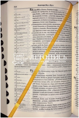 Библия в кожаном переплете, футляр (арт.11119) фото 13