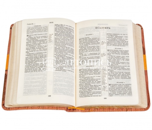Библия в тканевом переплете, малый формат (арт.08058) фото 2