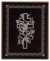 Икона Божией Матери "Троеручица" (оргалит, 120х100 мм)