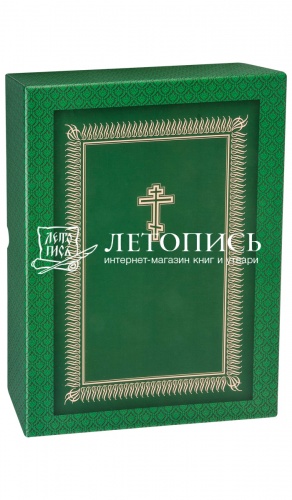 Библия в кожаном переплете, церковнославянский язык, футляр (арт.07870)