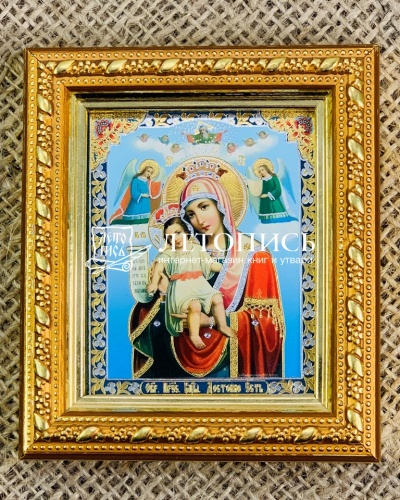 Икона Пресвятой Богородице "Достойно Есть" (арт. 17083)