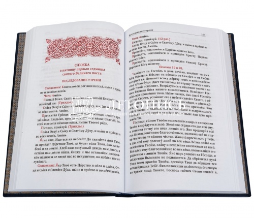 Библия в кожаном переплете, футляр (арт.07438) фото 2