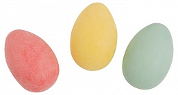 Пасхальный набор из трех декоративных гнезд с тремя яйцами