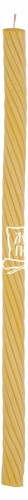Свеча восковая, фильерная "Витая" №8 с прополисом (арт. 12451)
