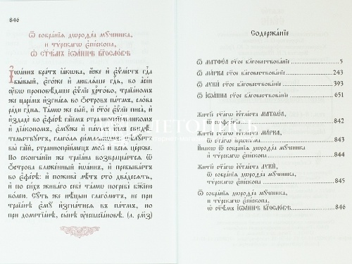 Святое Евангелие (на церковнославянском языке) (арт. 06117) фото 6