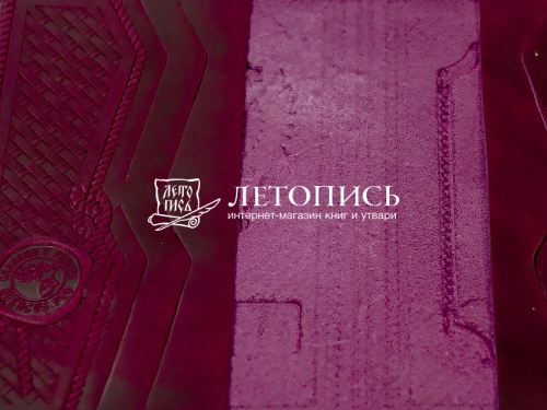 Обложка для гражданского паспорта из натуральной кожи (Севастополь) (цвет: бордо) фото 2