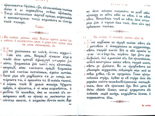 Псалтирь на церковнославянском языке (Арт. 19046) фото 5
