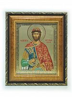 Икона святой благоверный Александр Невский (арт. 17312)