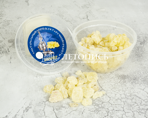 Ладан натуральный, Смола Даммар (мягкая), фасовка - 100 г / Церковный ладан с цитрусовым ароматом фото 6