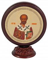 Икона святитель Николай Чудотворец" (на подставке)