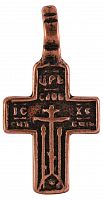 Крест «Царь Славы» №3 из меди (арт. 12535)