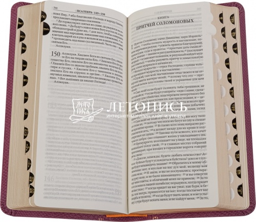 Библия в переплете из экокожи, синодальный перевод (арт. 14163) фото 3