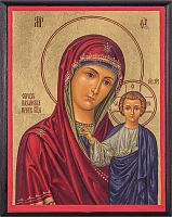 Икона греческая Божией Матери "Казанская" (арт. 15470)