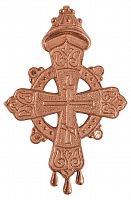 Распятие "Крест дома Романовых" из меди (арт. 10560)