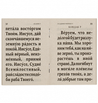 Акафист за единоумершего. С приложением чина литии, совершаемой мирянином. (арт. 21285)